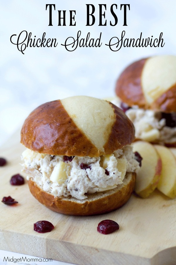 The BEST Chicken Salad Sandwich