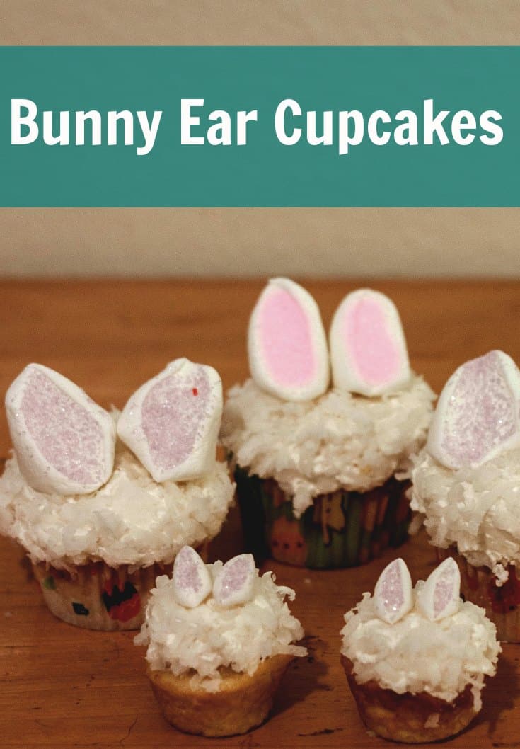 Bunny Ears Cupcakes