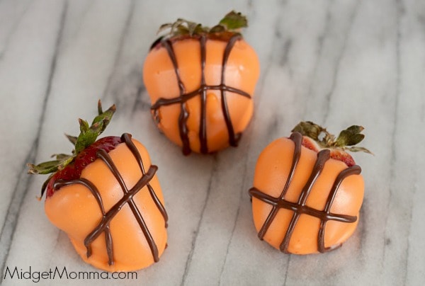 Basketball Chocolate Covered Strawberries Basketball Chocolate Covered Strawberries