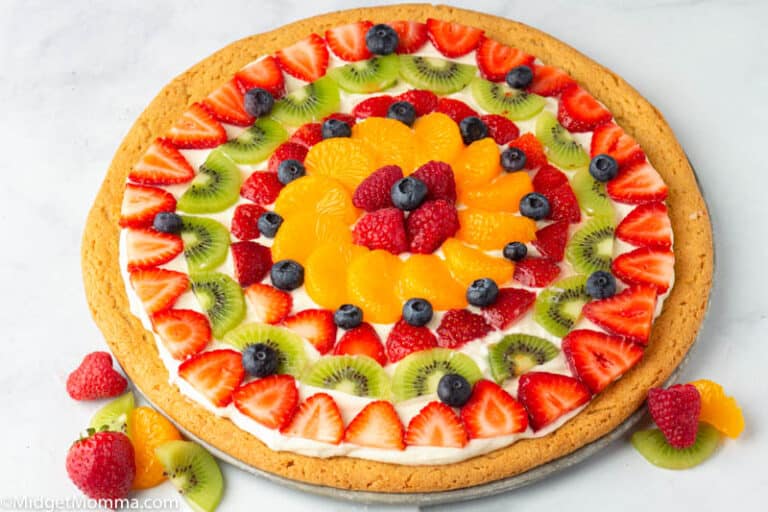 Fruit Pizza Recipe with Sugar Cookie Crust