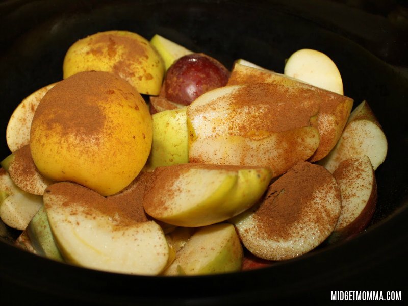 how to make applesauce in the crockpot