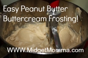 There is no need to buy a jar of frosting when you can make this simple Peanut Butter Frosting with only four ingredients.