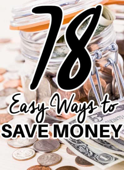 Easy Ways to Save money