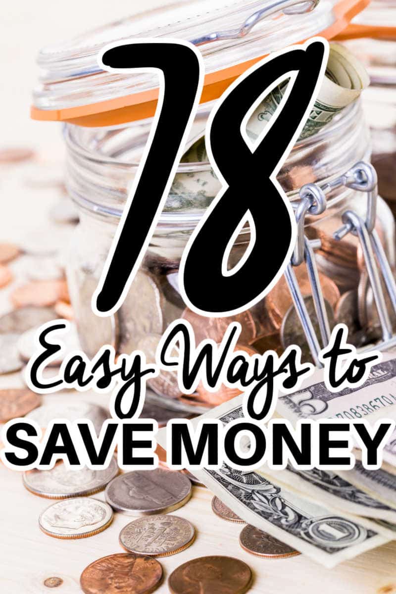 Easy Ways to Save money
