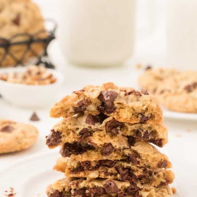 Chewy Walnut Chocolate Chip Cookies Recipes • MidgetMomma