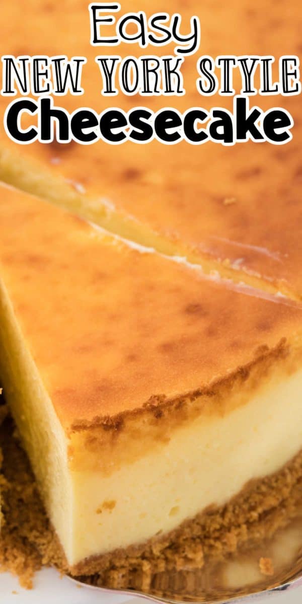 The Best Homemade New York Style Cheesecake Recipe • MidgetMomma