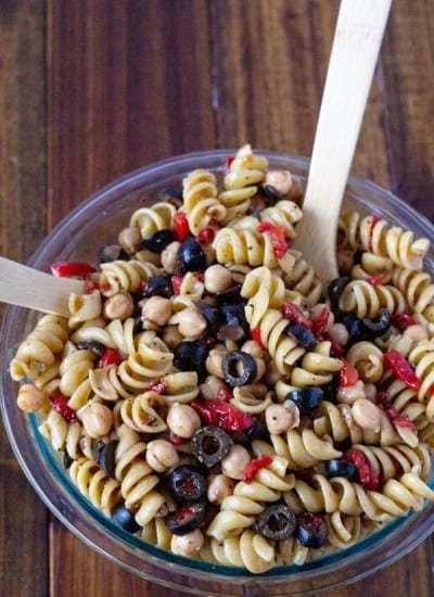 Chickpea Pasta Salad