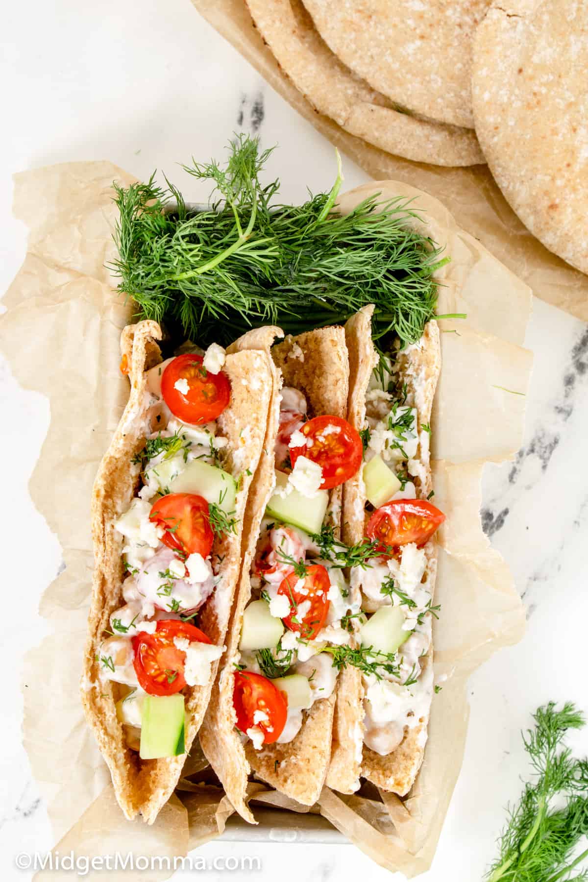 Greek Pita Sandwich