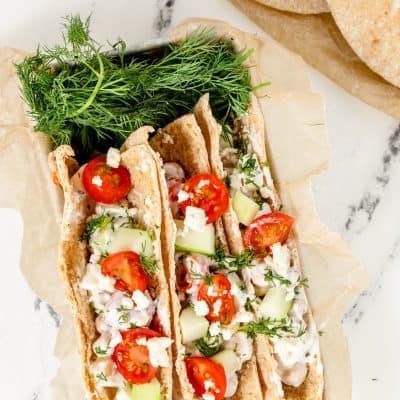 Greek Pita Sandwich