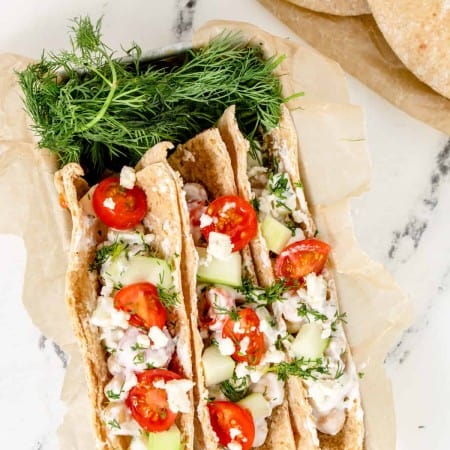 Greek Pita Sandwich