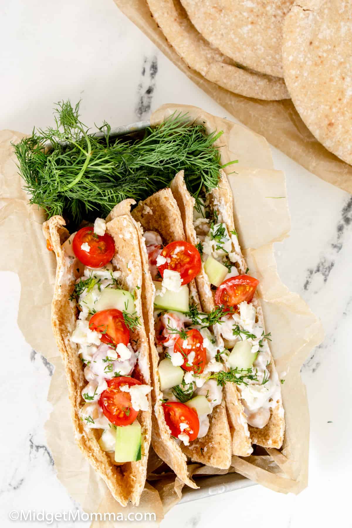 Greek Pita Sandwich