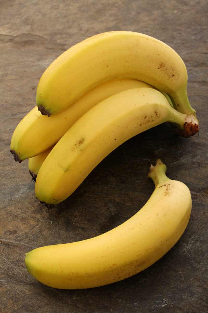 ripe banana fruit