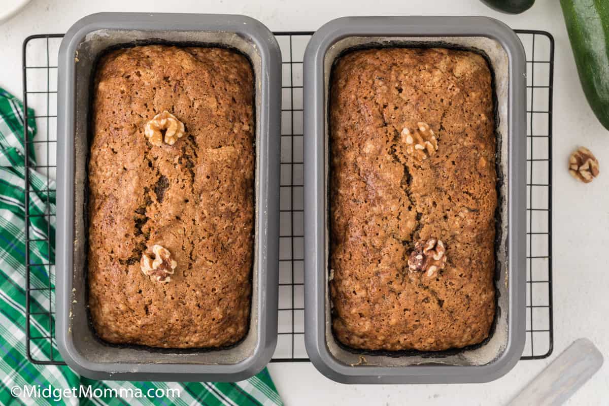 Walnut Zucchini Bread Recipe • MidgetMomma