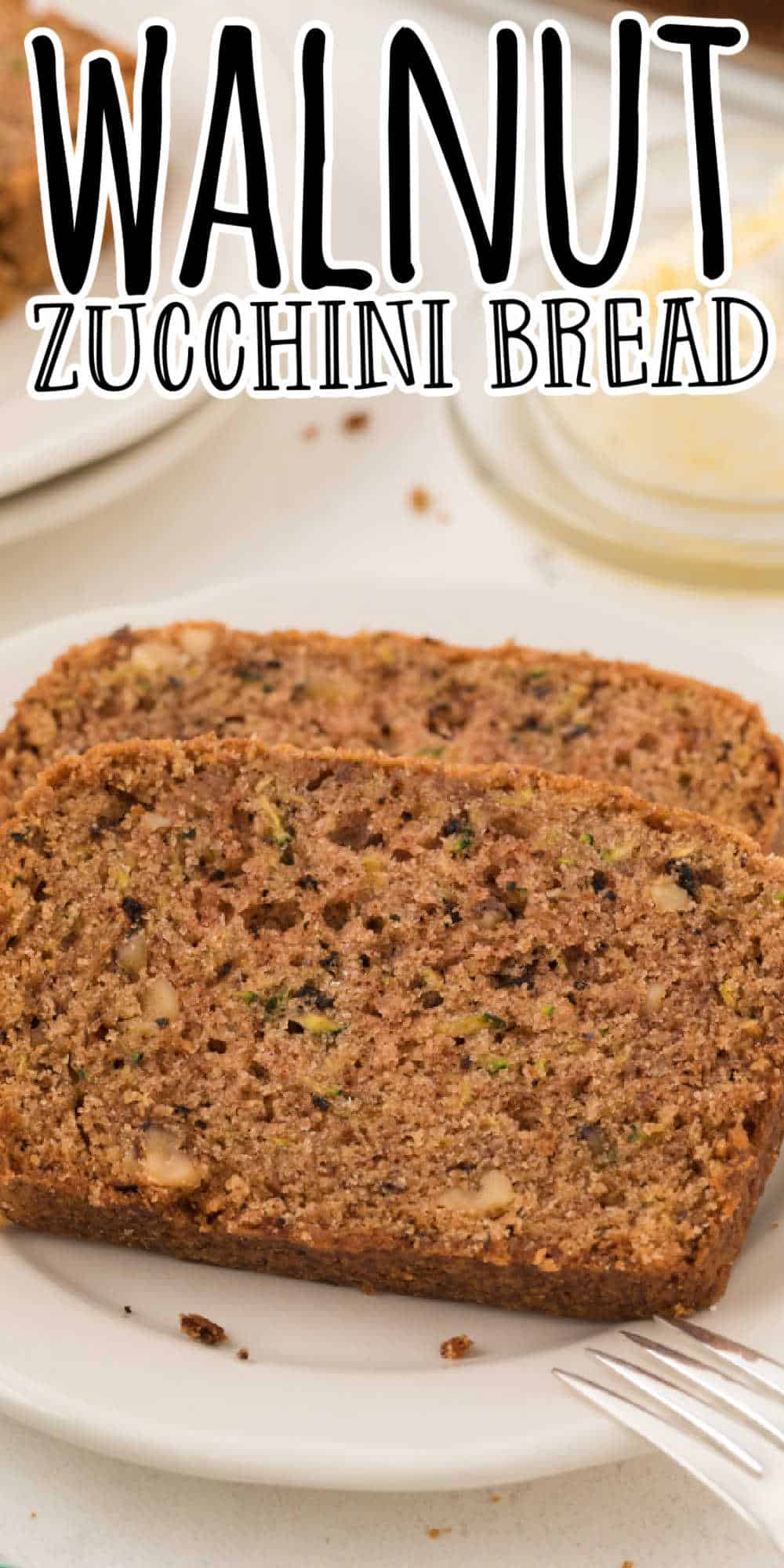 Walnut Zucchini Bread Recipe • MidgetMomma