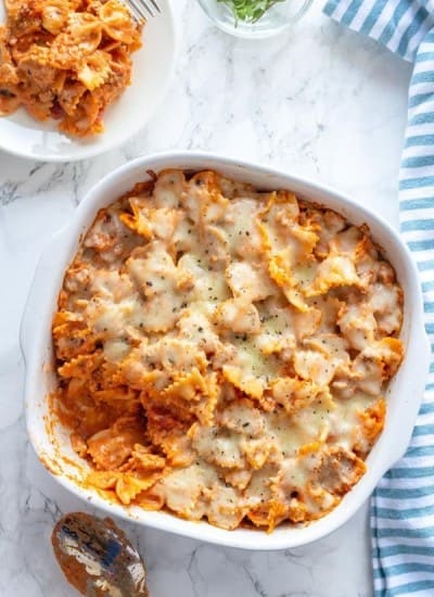 Bow tie Pasta Lasagna