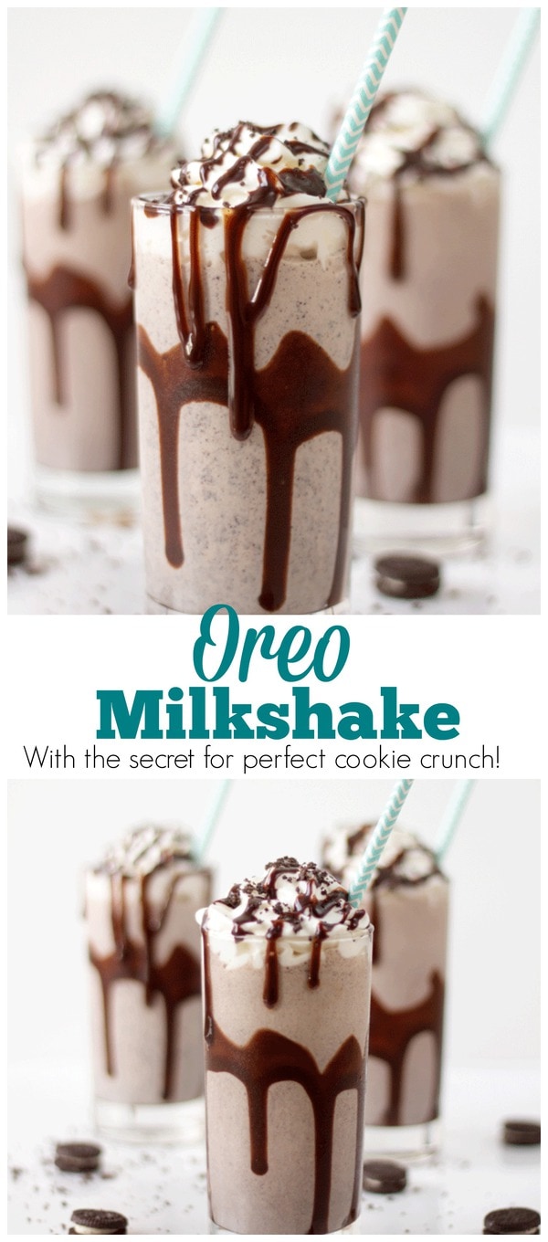 Oreo milkshake Oreo milkshake