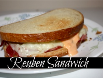 Reuben Sandwich is corn beef covered in gooey Swiss cheese, creamy thousand island dressing on toasted rye bread. Its even better with homemade corn beef.