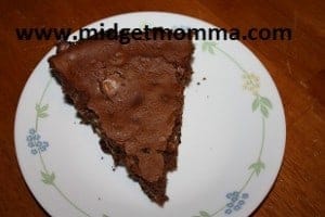 If you are having trouble deciding if you want a brownie or some cheese cake than I have the recipe for you. This cheese cake is the perfect combination.