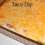 Easy Taco Dip, Amazing Easy Taco Dip that you just need tortilla chips with and everyone will love it. This Easy Taco Dip is perfect for all the parties