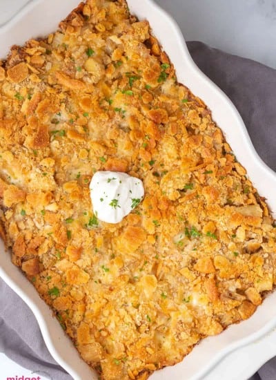 Cheesy Potato Casserole (Also known as Funeral Potatoes)