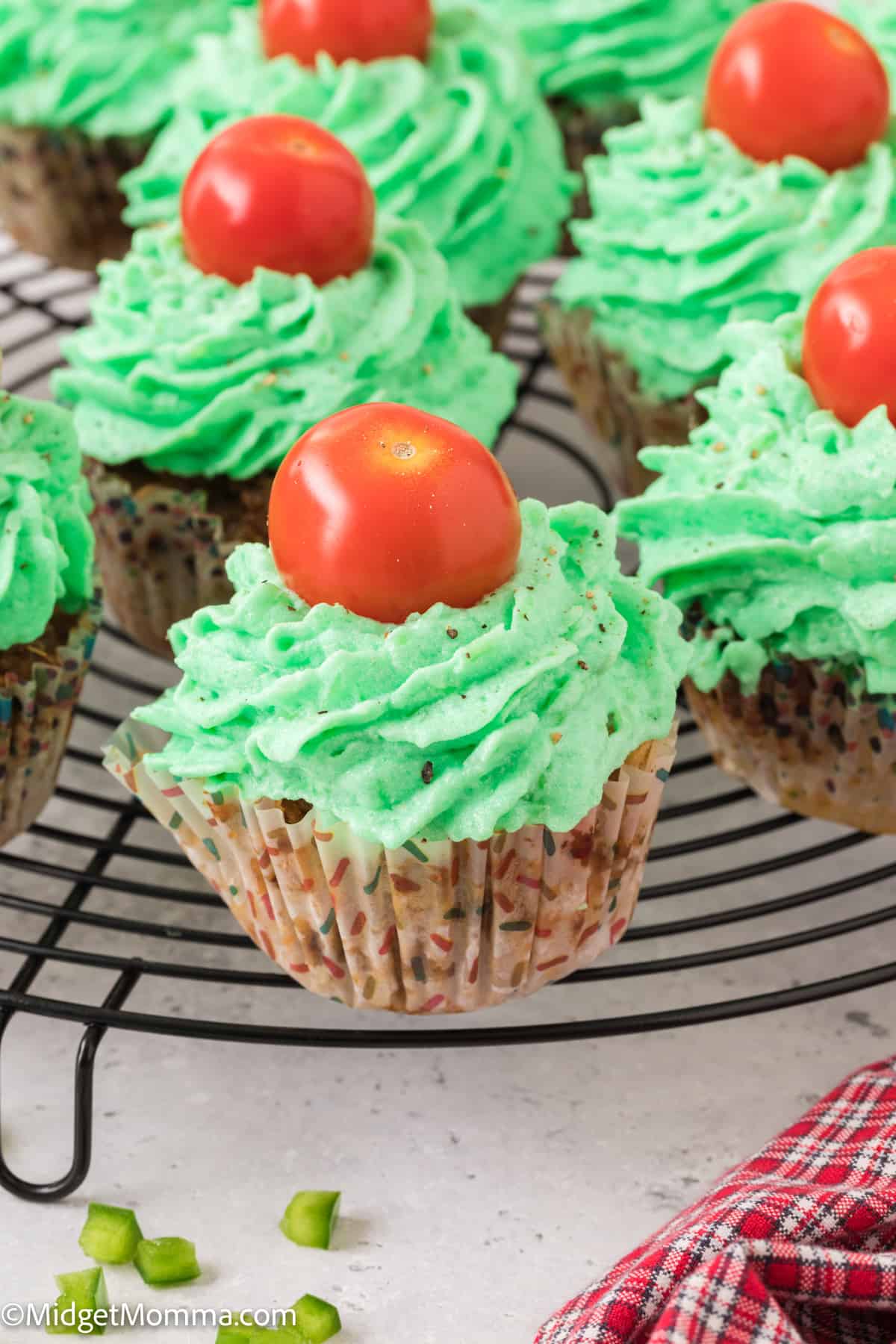 Meatloaf Cupcakes for April Fools day
