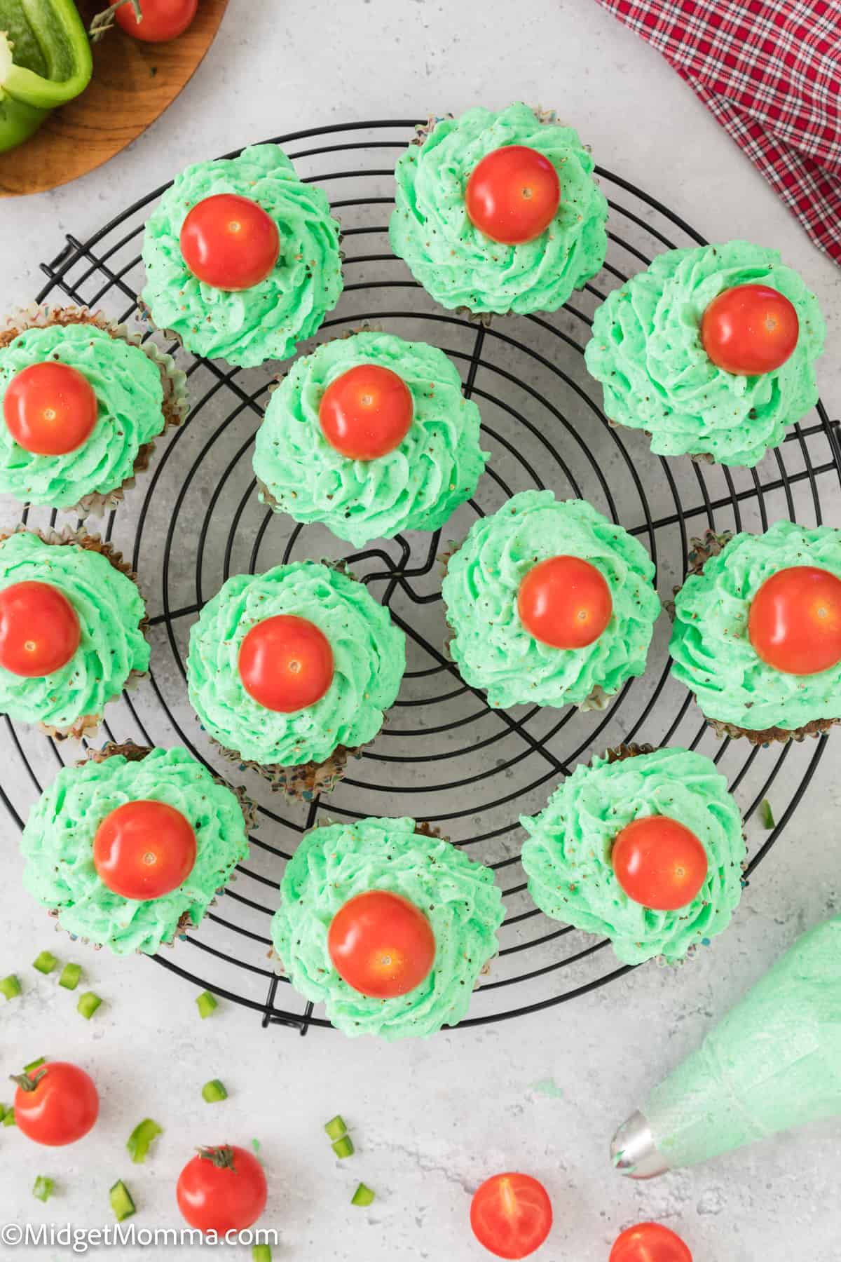 Meatloaf Cupcakes for April Fools day