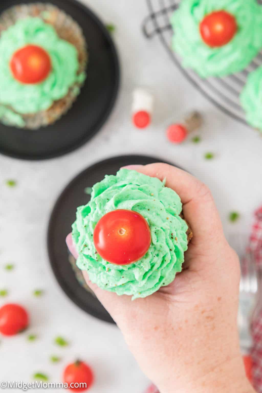 April Fools Day Meatloaf Cupcakes