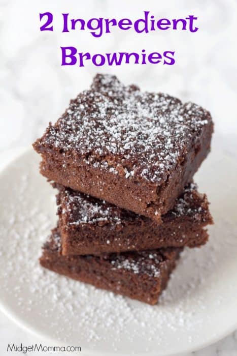 2 Ingredient Brownies - Design Corral