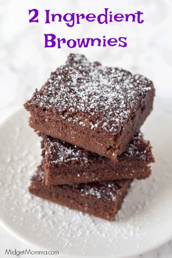2 Ingredient Brownies {Weight Watchers Friendly!} • MidgetMomma