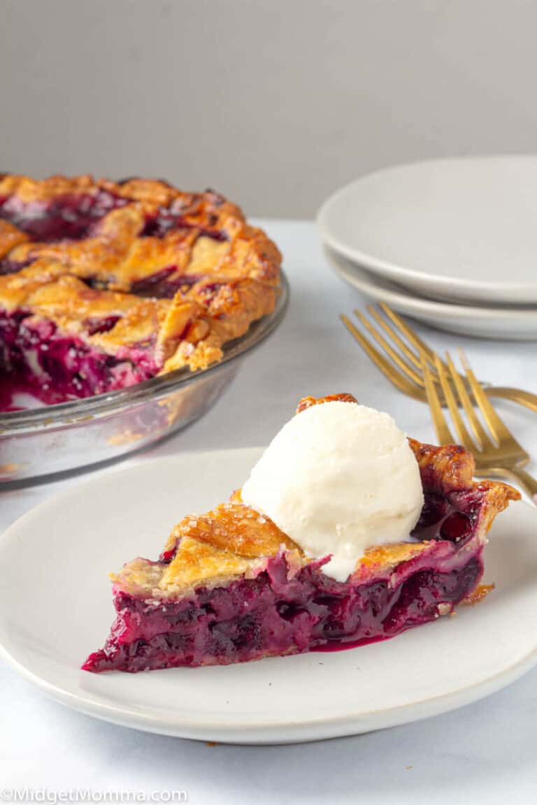4 Ingredient Blueberry Pie