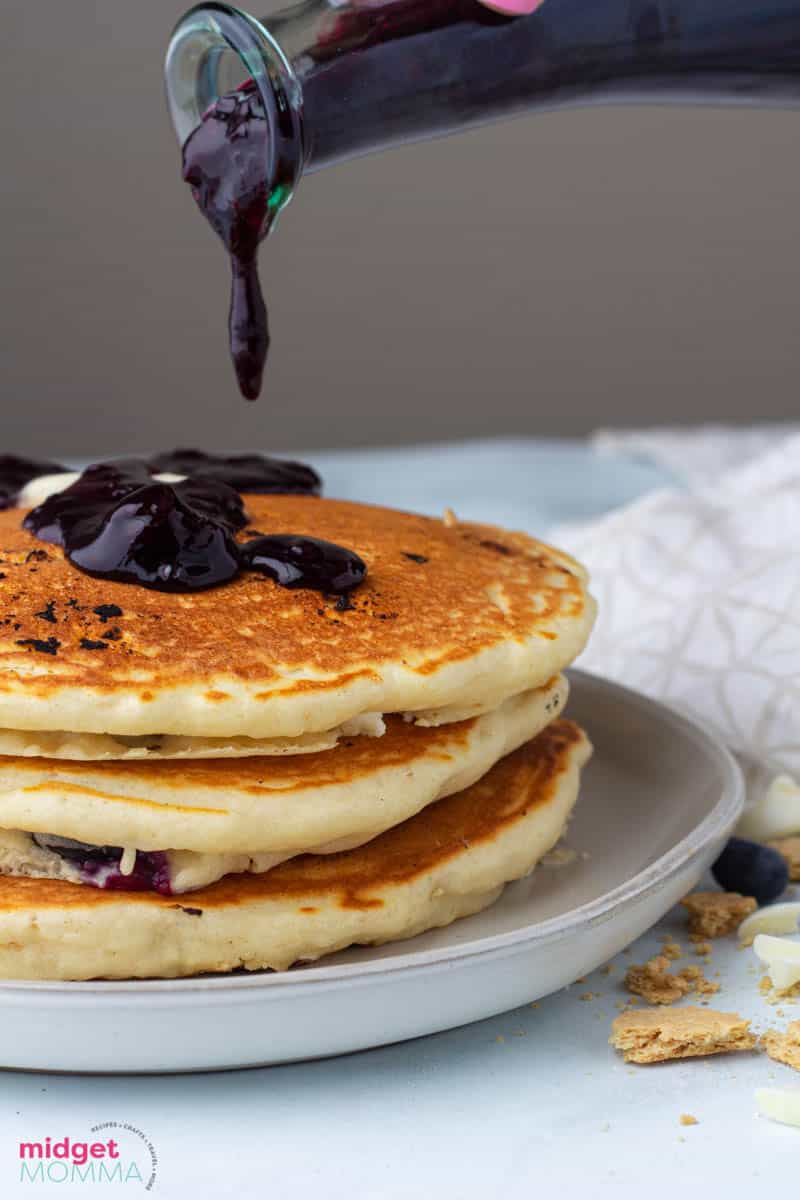 homemade blueberry syrup