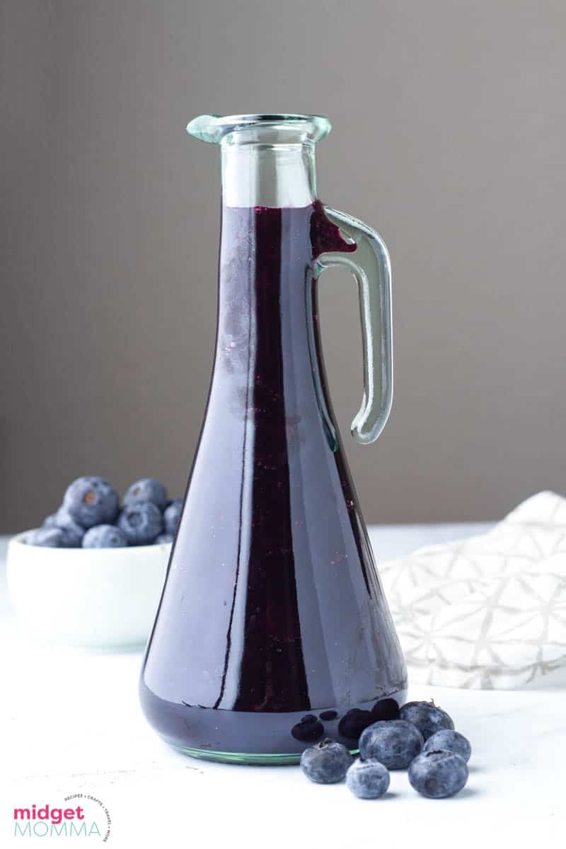 homemade blueberry syrup