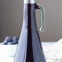 homemade blueberry syrup