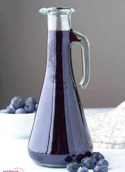 homemade blueberry syrup