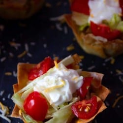 Crunchy Taco cups