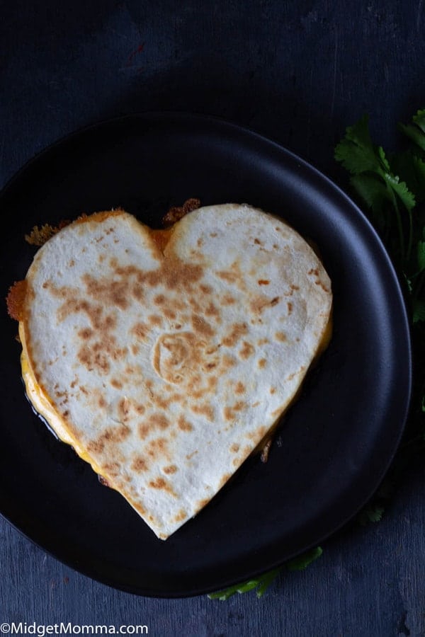 Heart Quesadilla