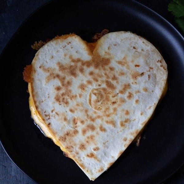 Heart Quesadilla • MidgetMomma