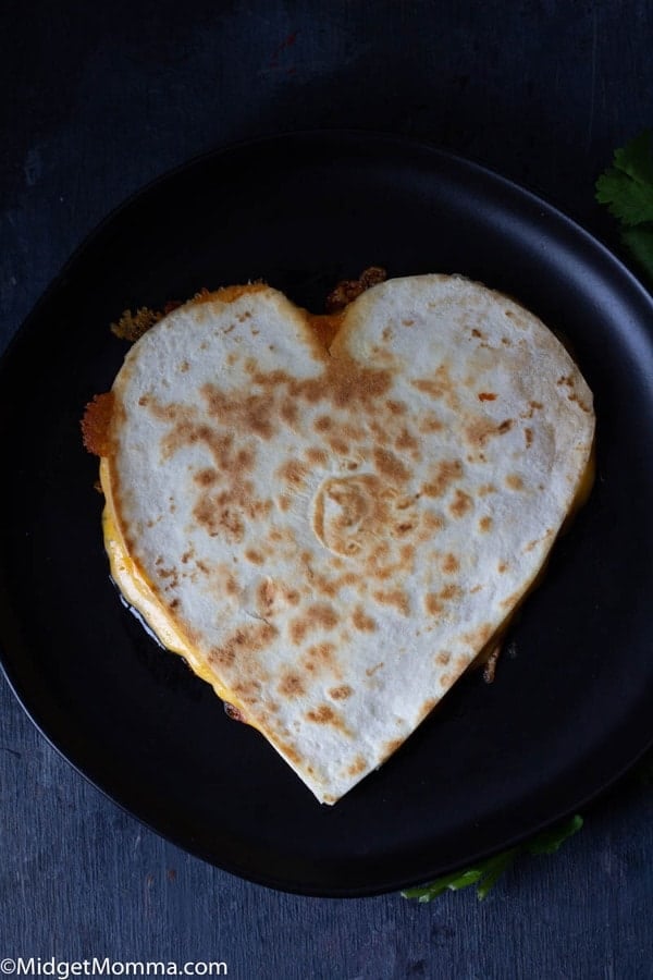 Heart Quesadilla