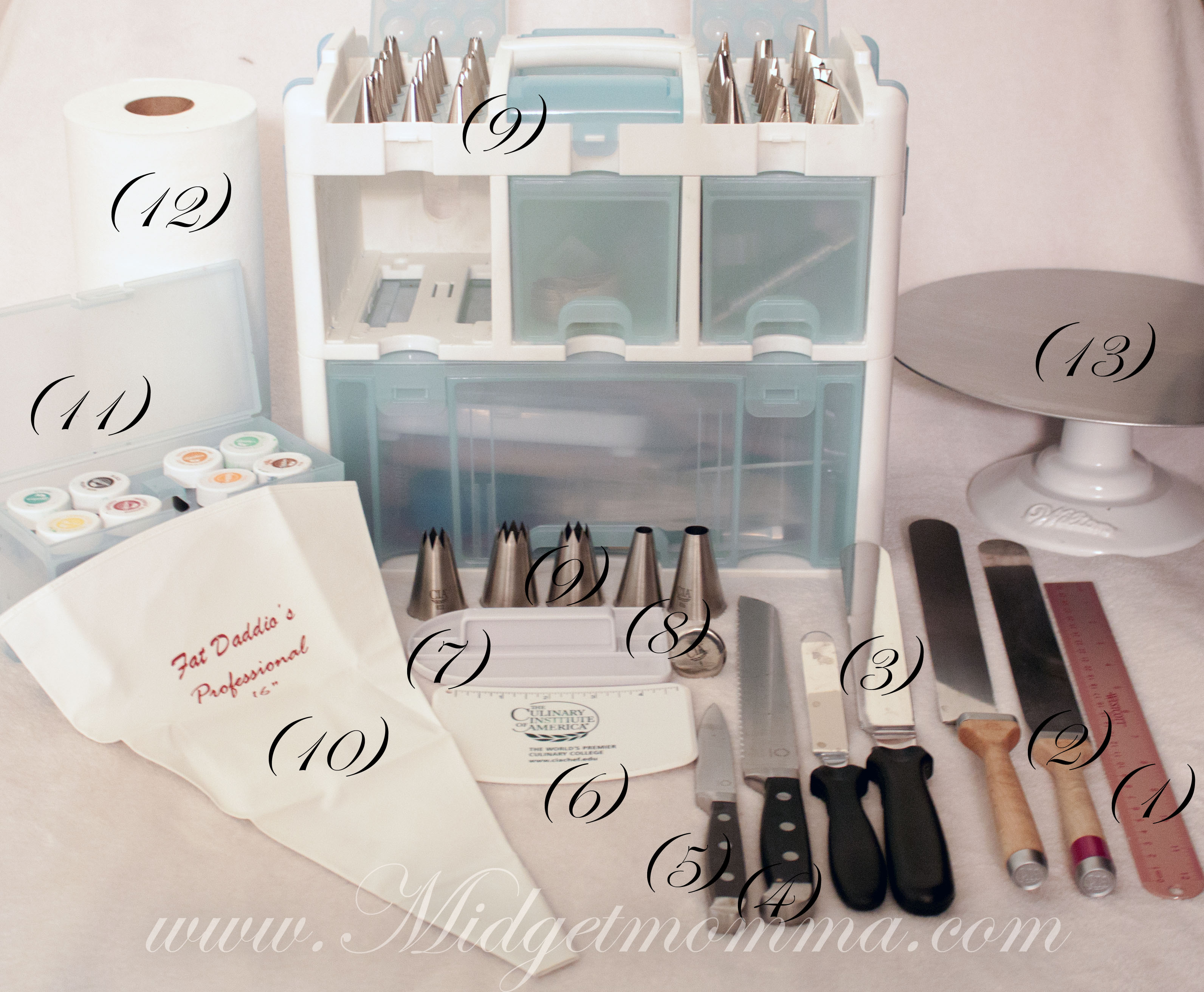 Cake Decorating Supplies • MidgetMomma