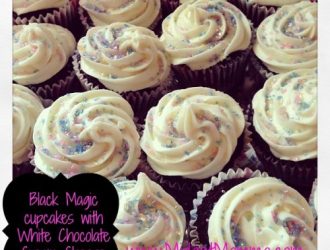 Black Magic cupcake are a cupcake loaded with chocolate flavor and topped with sweet and creamy White Chocolate Cream Cheese Frosting