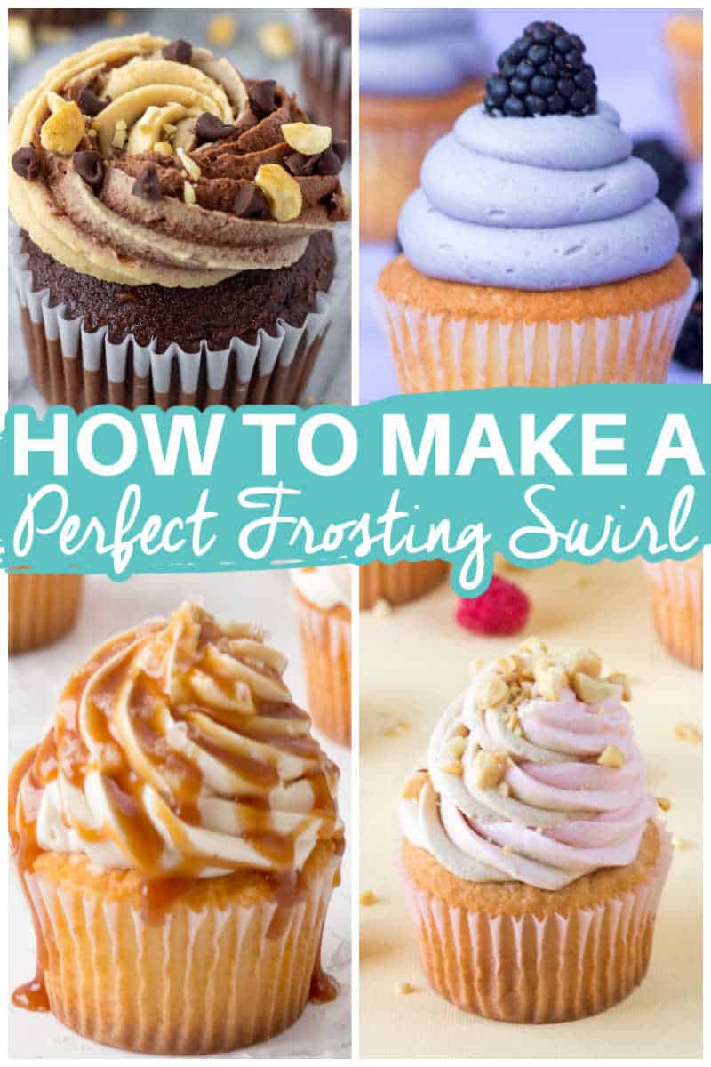 How to Frost Cupcakes with a Frosting Swirl