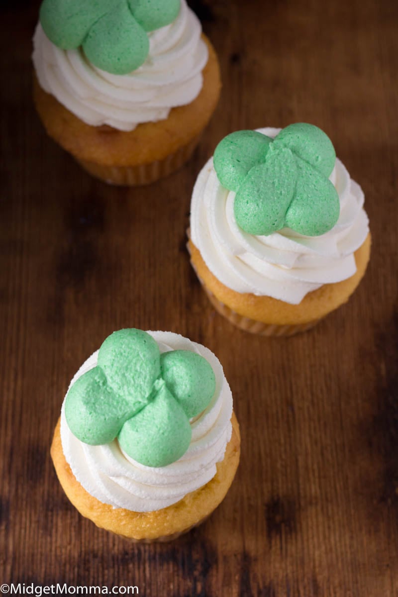 Kiss Me I'm Irish Cupcakes