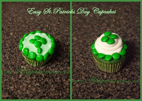 east st patricks day cupcakes Two very easy St. Patrick's Day cupcake recipes that are fun for kids and easy to make. All you need is cupcakes, buttercream and green M&M's