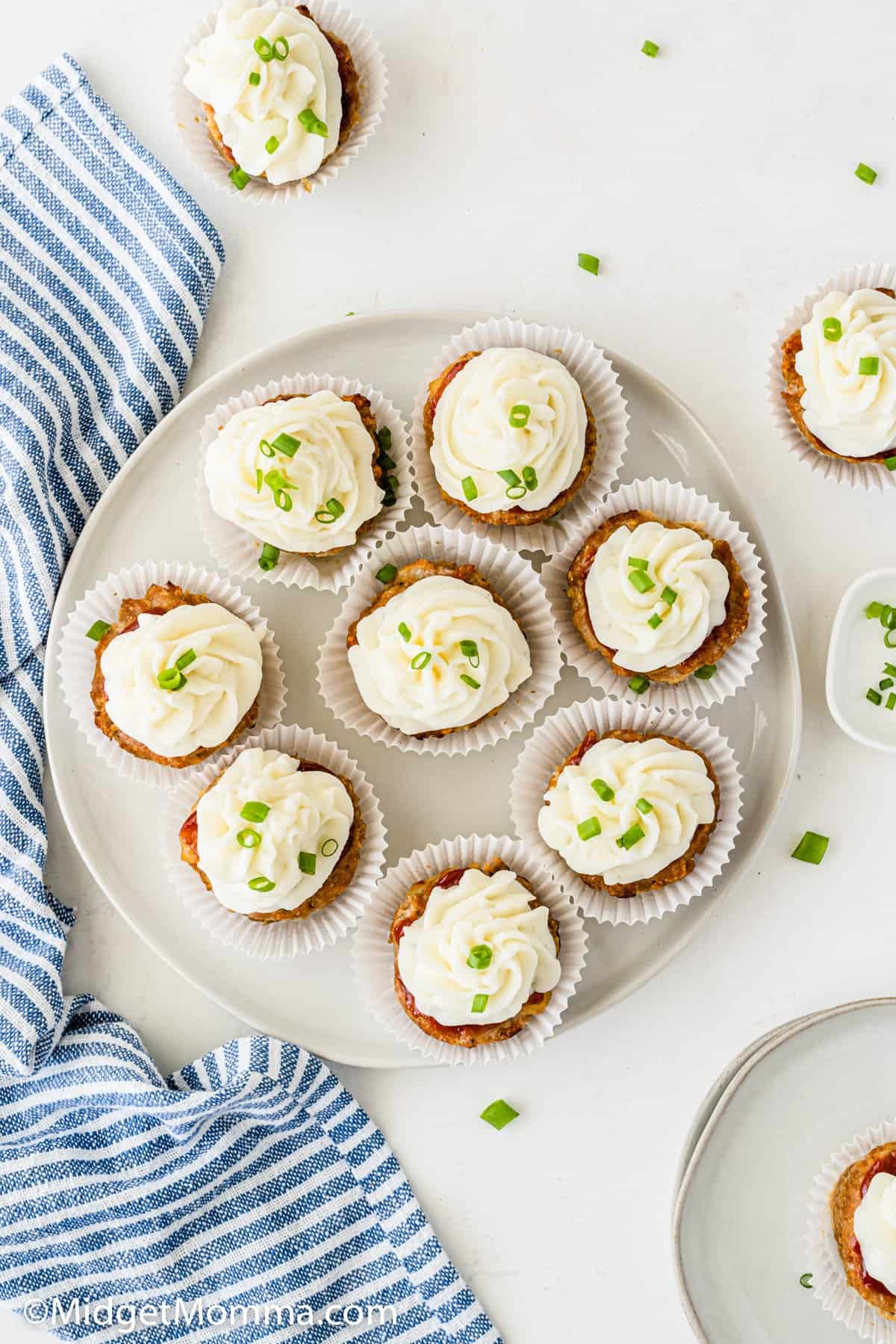 turkey meatloaf cupcakes