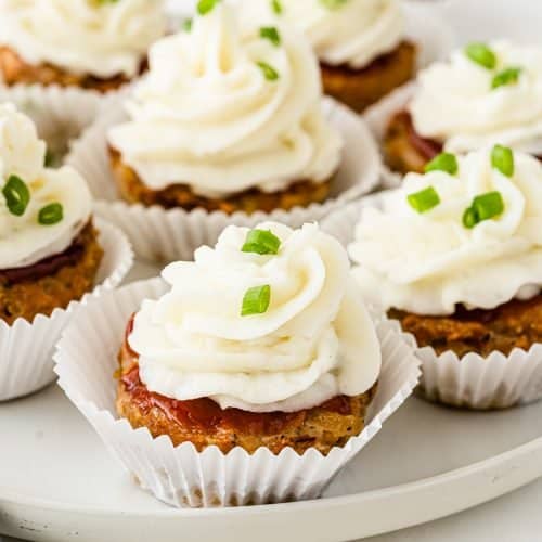 April Fools Turkey Meat Loaf Cupcakes