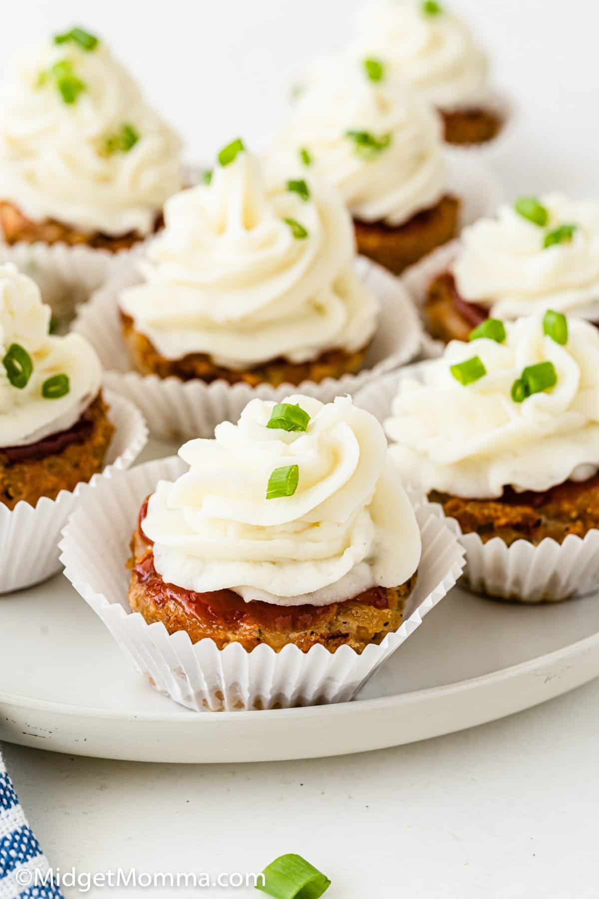 turkey meatloaf cupcakes