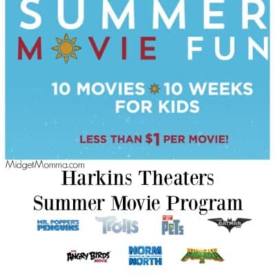 Harkins Summer Movies