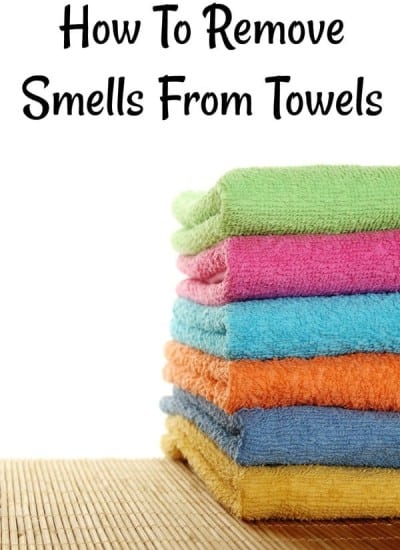How To Remove Smells From Towels