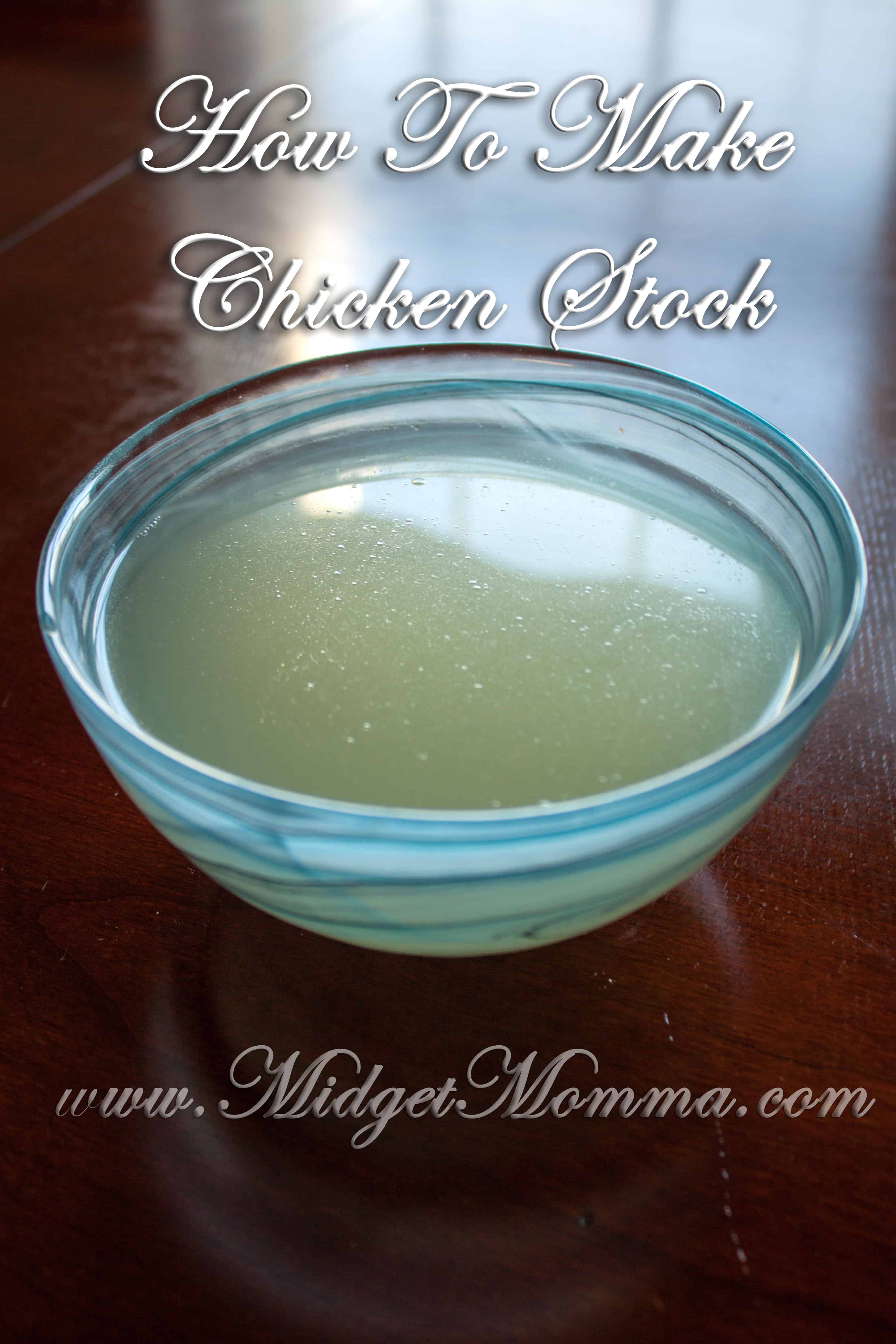 Homemade Chicken Broth Recipe