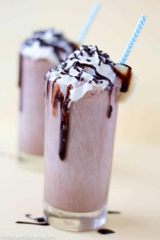 Chocolate Banana Milkshake Recipe • MidgetMomma